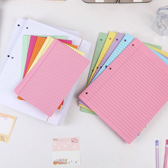 200 Sheets Loose Leaf Paper 8'' X 10.5'' College Ruled Filler Notebook Paper 3-Hole Punched Binder Lined Paper for 3 Ring Binders