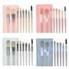 8 Stück/Set Damen Weiche Flauschige Make-up Pinsel Set für Kosmetik Foundation Rouge Puder Lidschatten Kabuki Make-up Pinsel Beauty Tool