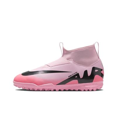 (GS) Mercurial Superfly 9 Academy TF Turf 'Pink Black' Kids' DJ5616-601