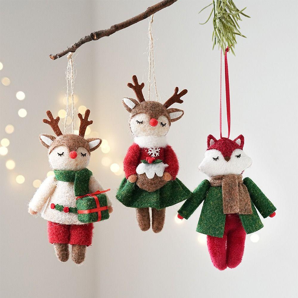 Creative Christmas Tree Decorations Durable Christmas Tree Hanging Pendant Craft Ornament