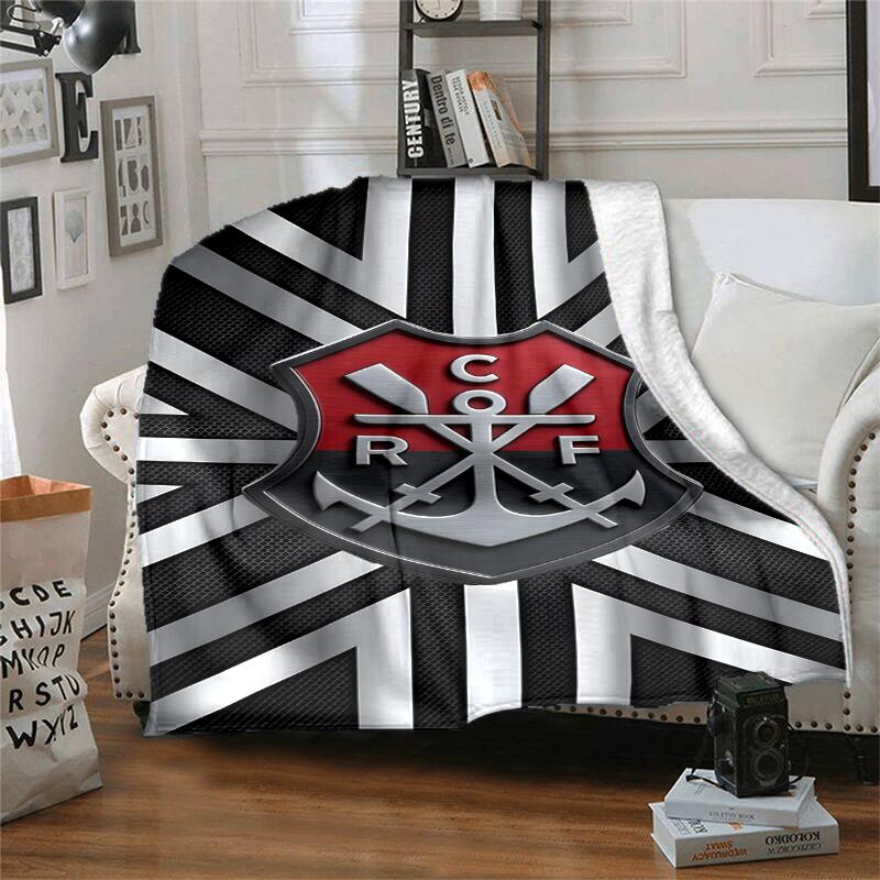 CRF Flannel Blanket Soft All-Season Throw, Design for Camping, Car Travel, Hiking Sofa, Bed, Office Perfect Gift for Parties