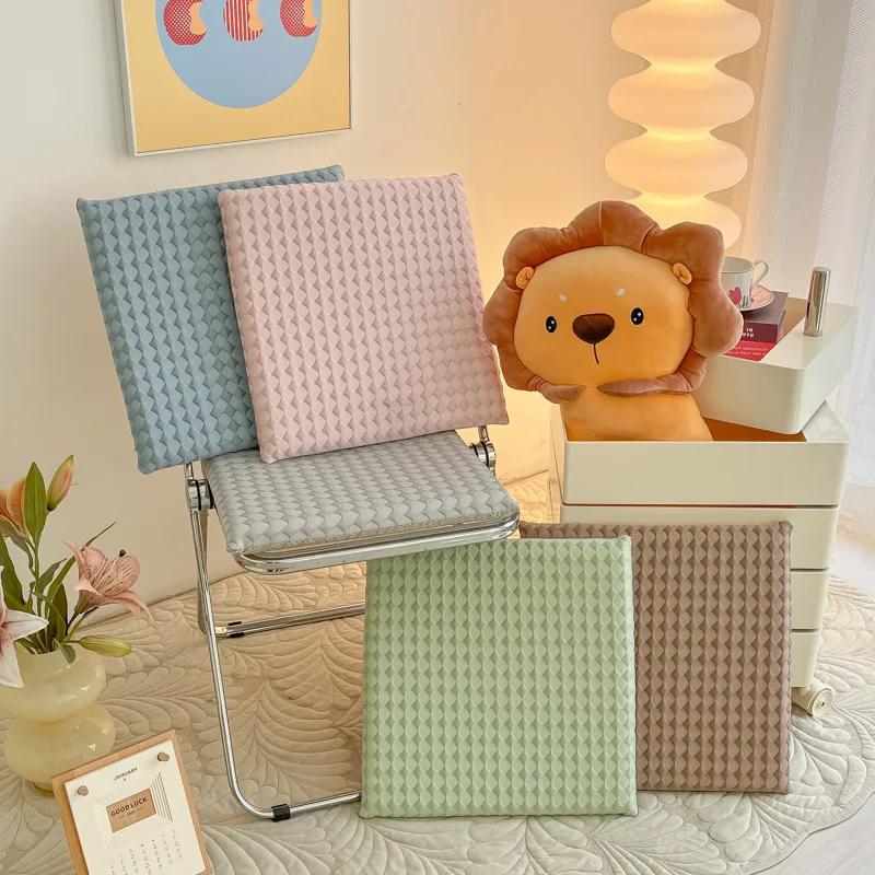 2025 New Summer Ice Doudou Seat Cushion Chair Cushion Cool and Comfortable Skin-friendly Breathable Living Room Dining Room