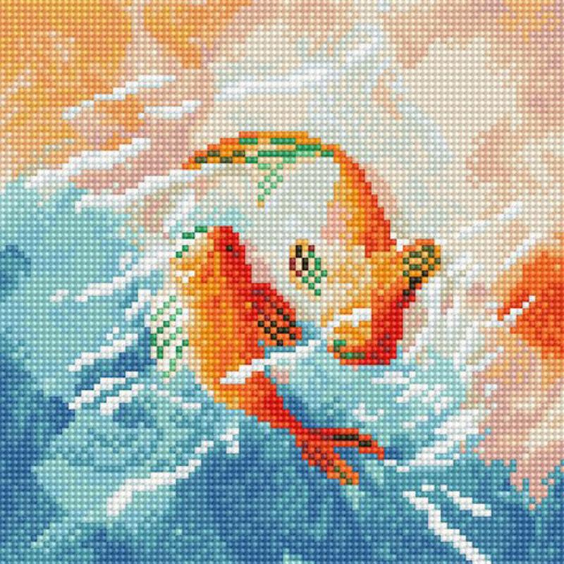 

Алмазная картина с изображением животных, вышивка крестиком, Алмазная вышивка, полная дрель, дисплей, Алмазная мозаика, комплект, зимний пейзаж, искусство