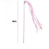 Cat Teaser Stick Toy Training Durable Teeth Cleaning Squeaky Kitten Toy Interactive Self-pleasure Cat Toy Supplies