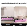 Silicone Sink Splash Guard Non-slip Suction Cup Water Splash Protector Reusable Kitchen Sink Countertop Edge Anti-Splash Shield Board