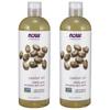 Now Foods 100% Pure Castor Oil, 473ml, 2 Pcs