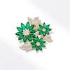 1Pc Unique Creative Flower Brooch Artistic Retro Pin Romantic Elegant Jewelry Accessories Party Birthday Gift For Men And Women