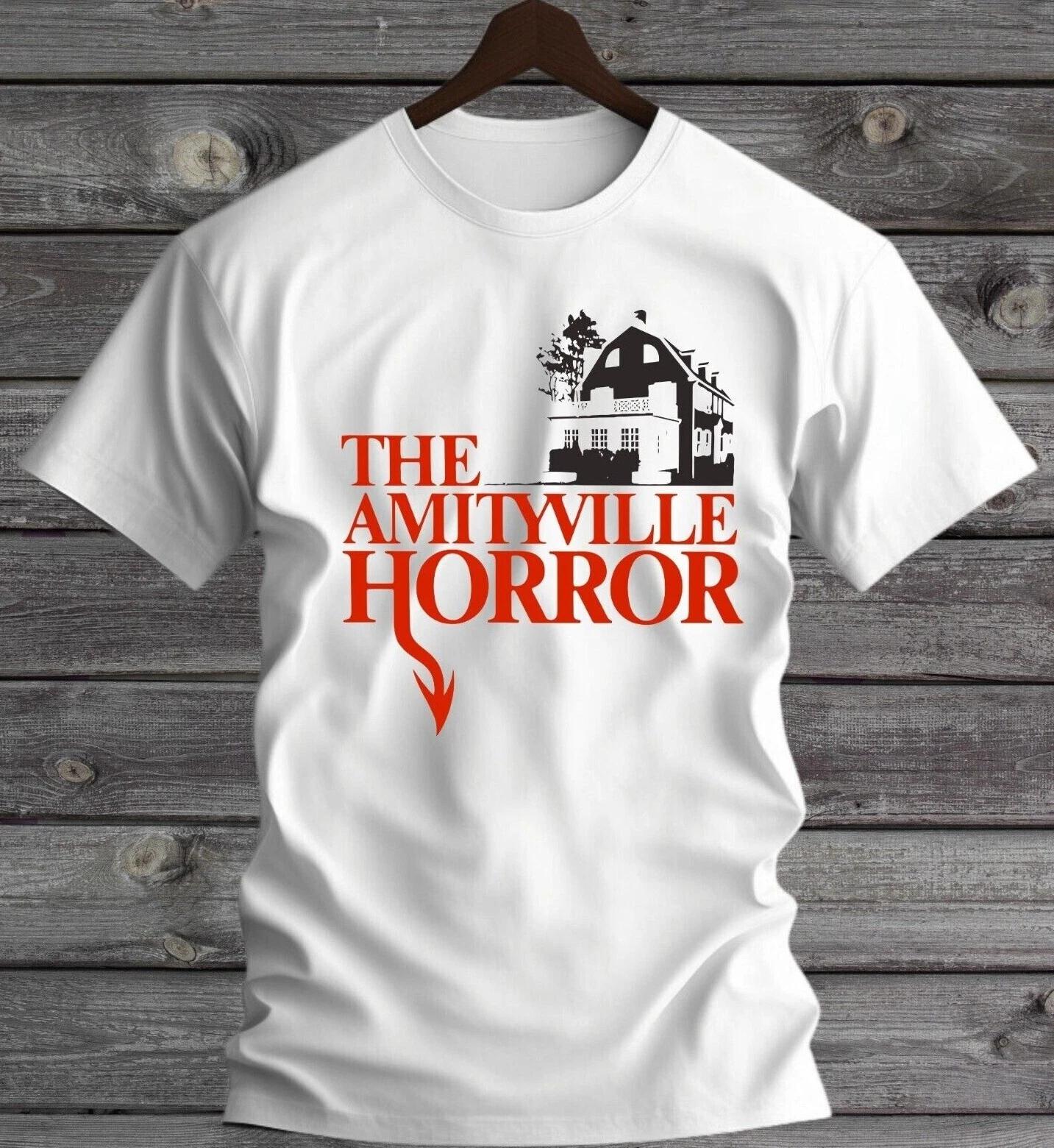 The Amityville Horror Movie T-Shirt White S-3XL XS