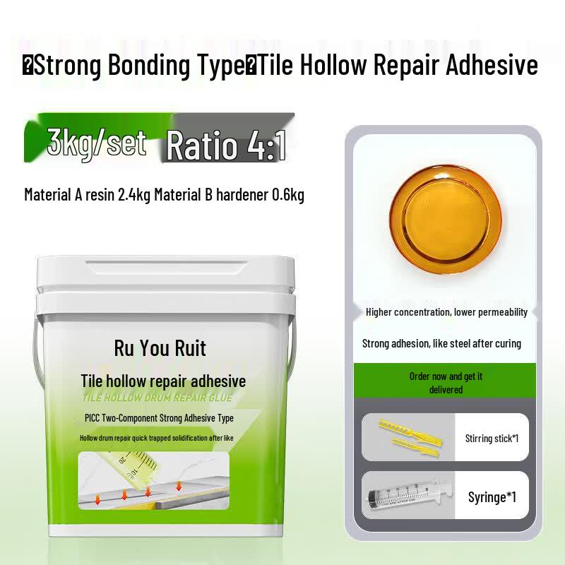 Wutuo Strong Bonding Tile Hollowing Repair Adhesive 3KG