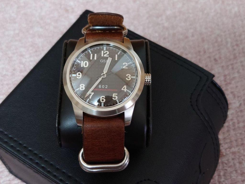 [USED] Like New GSX WATCH GSX602SBK (SEIKO 6R15) 20 ATM Water Resistant