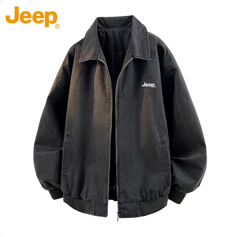 JEEP Men's Loose Casual Detroit Work Jacket