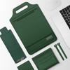 Multifunctional 5-Piece Laptop Sleeve Set With Stand MacBook 13 15 Inch PU Leather Inner Case In 7 Colors