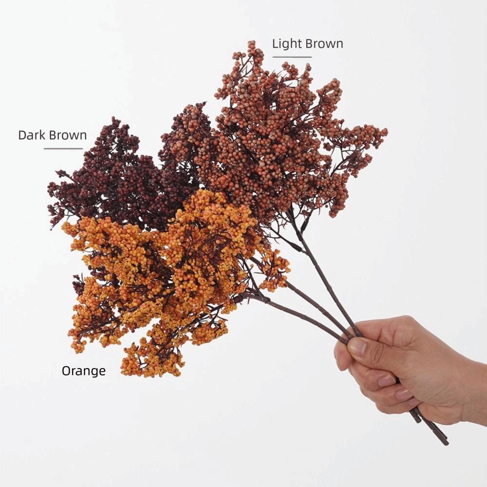 Multicolor Simulation Berry Branch Foam Berry Artificial Plant Branch  Indoor Decoration