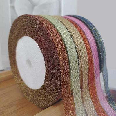 Nastro Oro & Argento da 22m per Confezioni Regalo & Decorazioni Torte, Largo 1cm