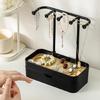 Multifunctional Jewelry Drawer Space Saving Jewelry Holder Stand with Drawer for Home Accessory Organization