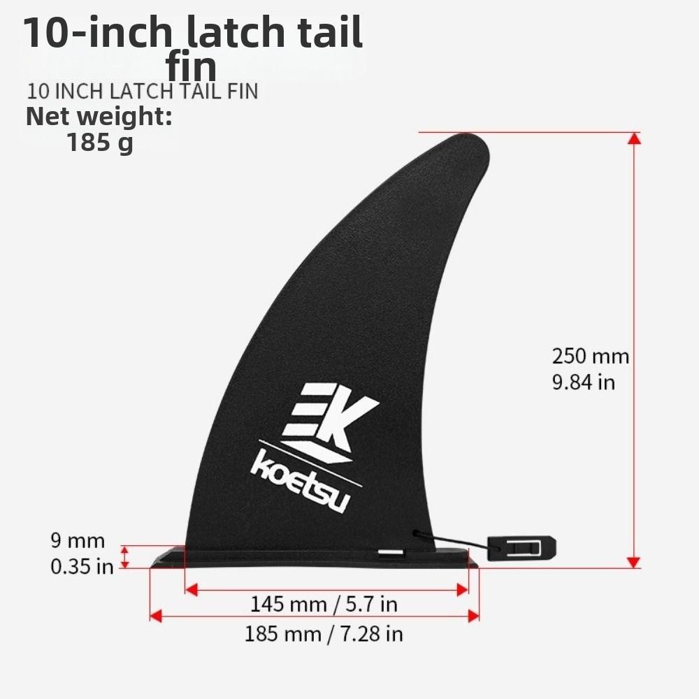 Multicolors Slide-in Surfboard Fin Nylon Stand Up Paddle New Detachable Surf Plate