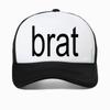 Charli Xcx with Special Guest Shygirl Hat Brat Album Vintage Baseball Cap UnisexWomen Aesthetic Streetwear Mesh Breathable Hats