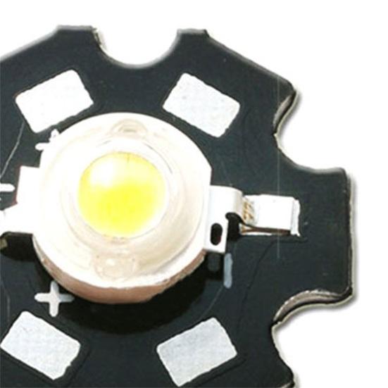 Licht Chip Power LED 270LM Emitter Birne Lampe Leuchtdiode 20mm hoch 3W