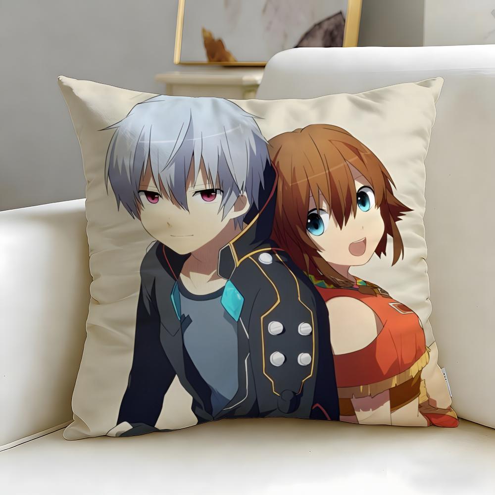 Anime Gargantia on the Verdurous Planet Cushion Cover Soft EasyWash Pillow Case Versatile for Couch Bed Travel and Office