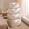 Oxford Cloth Cotton Quilt Storage Bag Visible Luggage Storage Bag Clothes Moving Bag  for Bedroom