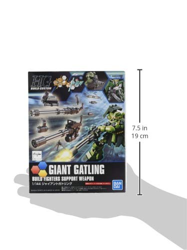 HGBC Gundam Build Fighters Try Giant Gatling 1/144 Scale Pre-Colored Plastic Model
