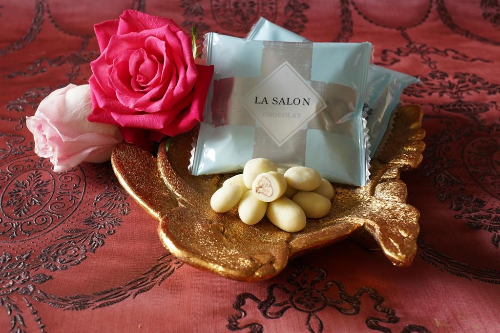 Salon Royale Pecan Assortment 4 Types Boxed Chocolate Small Gift Pecan Nuts