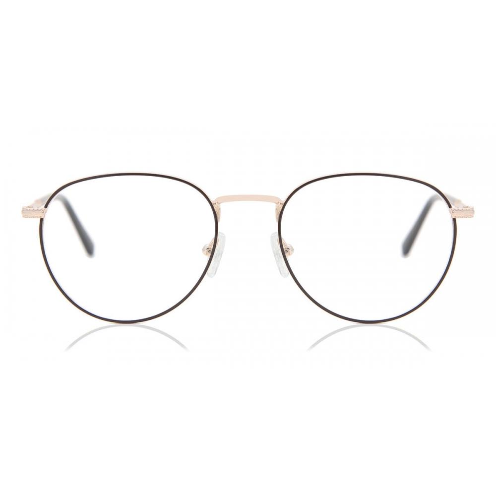 

Full Rim Oval Black Gold Smartbuy Collection Akami 920c Fashion Unisex Eyeglasses Black Gold/52