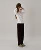 Jun Jun Space New Logo Basic Turtleneck T-Shirt_White