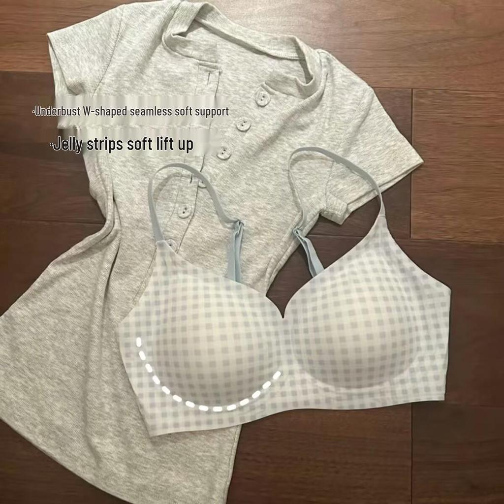Seamless Wirefree Cool Touch Summer Bra for Women with Small Busts