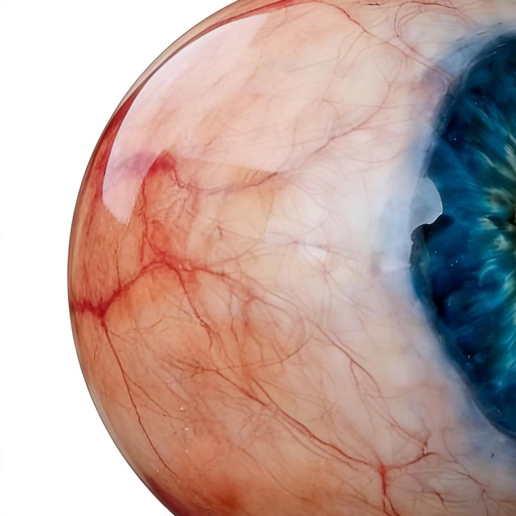 Eyeball Statue Realistic Horror Eye Figure Gothic Style Paperweights for Desk for Table Bookshelf Bedside Dorm Apartment Bar