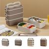 2/3 Layers Multi Layer Lunch Box Large Capacity Divided Food Storage Container  for Home