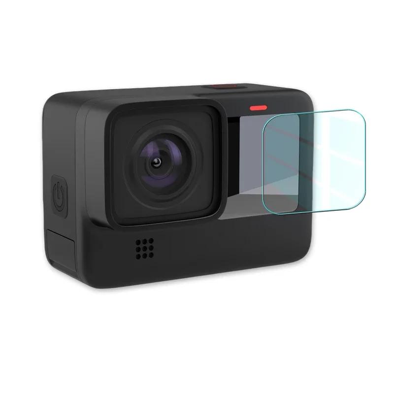 1-9 Stück HD Panzerglas Displayschutzfolie für GoPro Hero 13 12 11 10 9 Black Kameralinsen-Schutzfolie Vorderseite Rückseite Bildschirmglas
