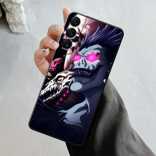 Pink Death Note Light Misa Phone Shell For Samsung Galaxy S23 S22 S21 S20 Fe Ultra S10 S9 S8 Plus Note 20ultra 10plus Case