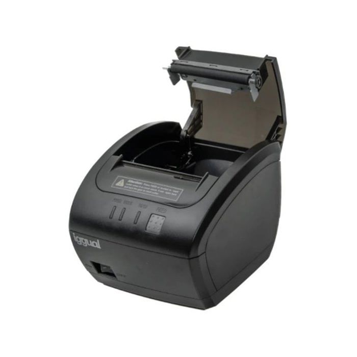 Iggual TP7001 Impresora Térmica De Tickets Dual USB+RS232 Negra