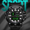 Large Dial Waterproof Sports Electronic Watch Casual Junior High School and High School Male Student Electronic Watch