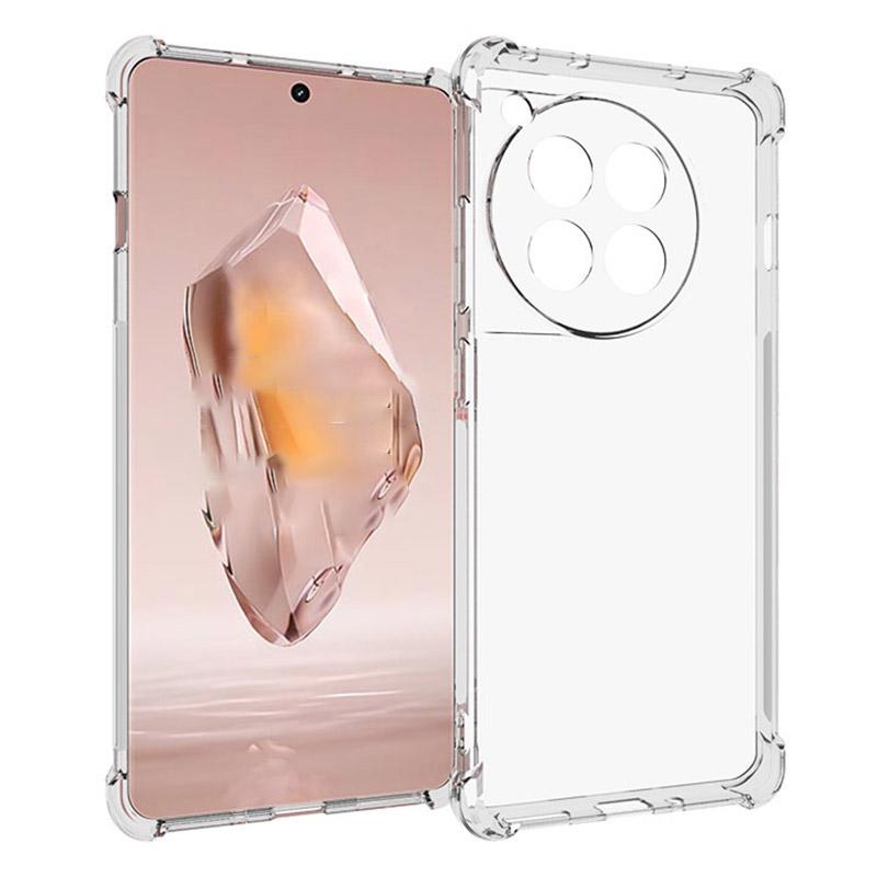 

For OnePlus Ace 3 5G/12R 5G TPU Case Reinforced Corners Clear Back Cover A