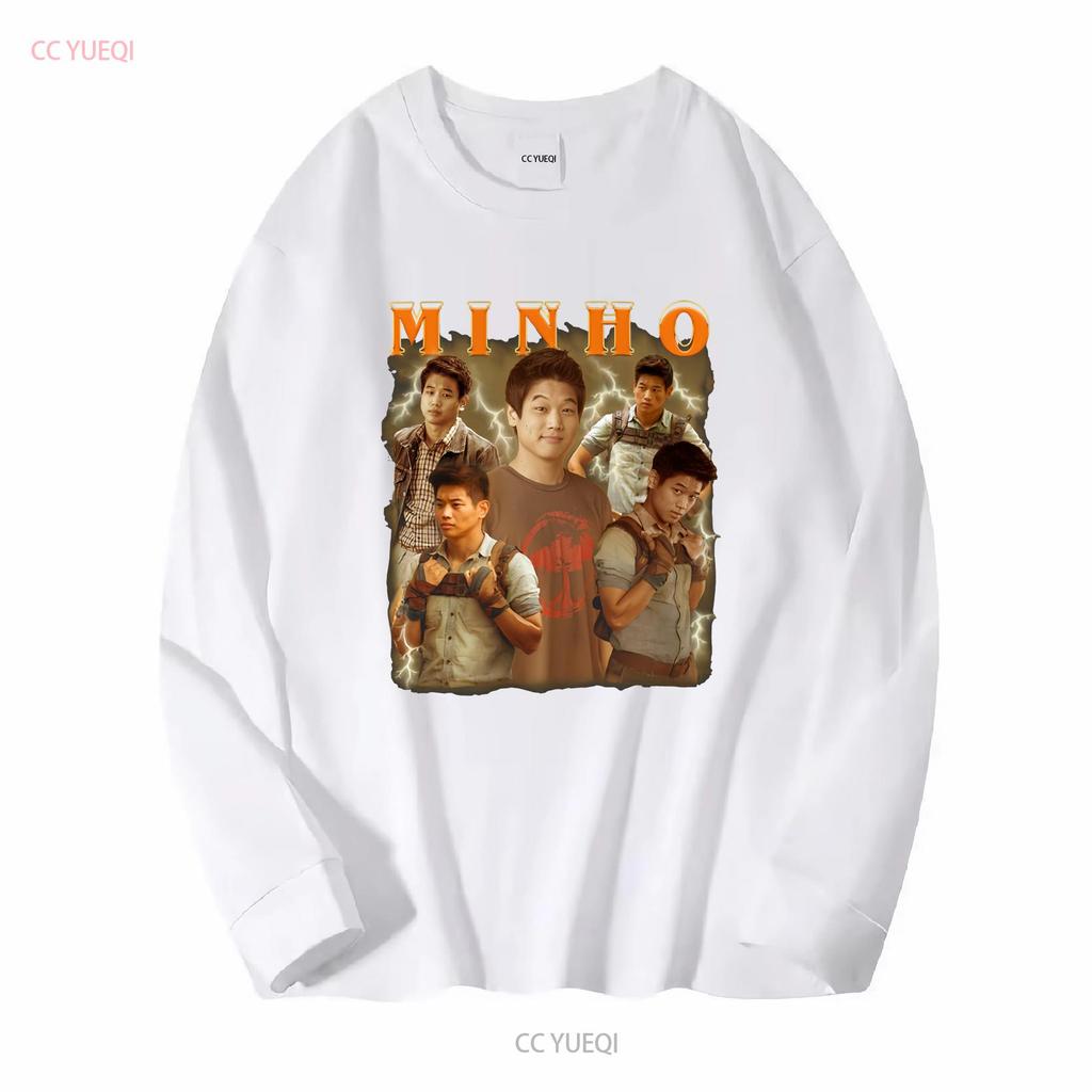 Minho The Maze Runner Vintage Bootleg T Shirt Ki Hong Lee Funny Fan Gift Vintage Washed Soft Homme Stylish
