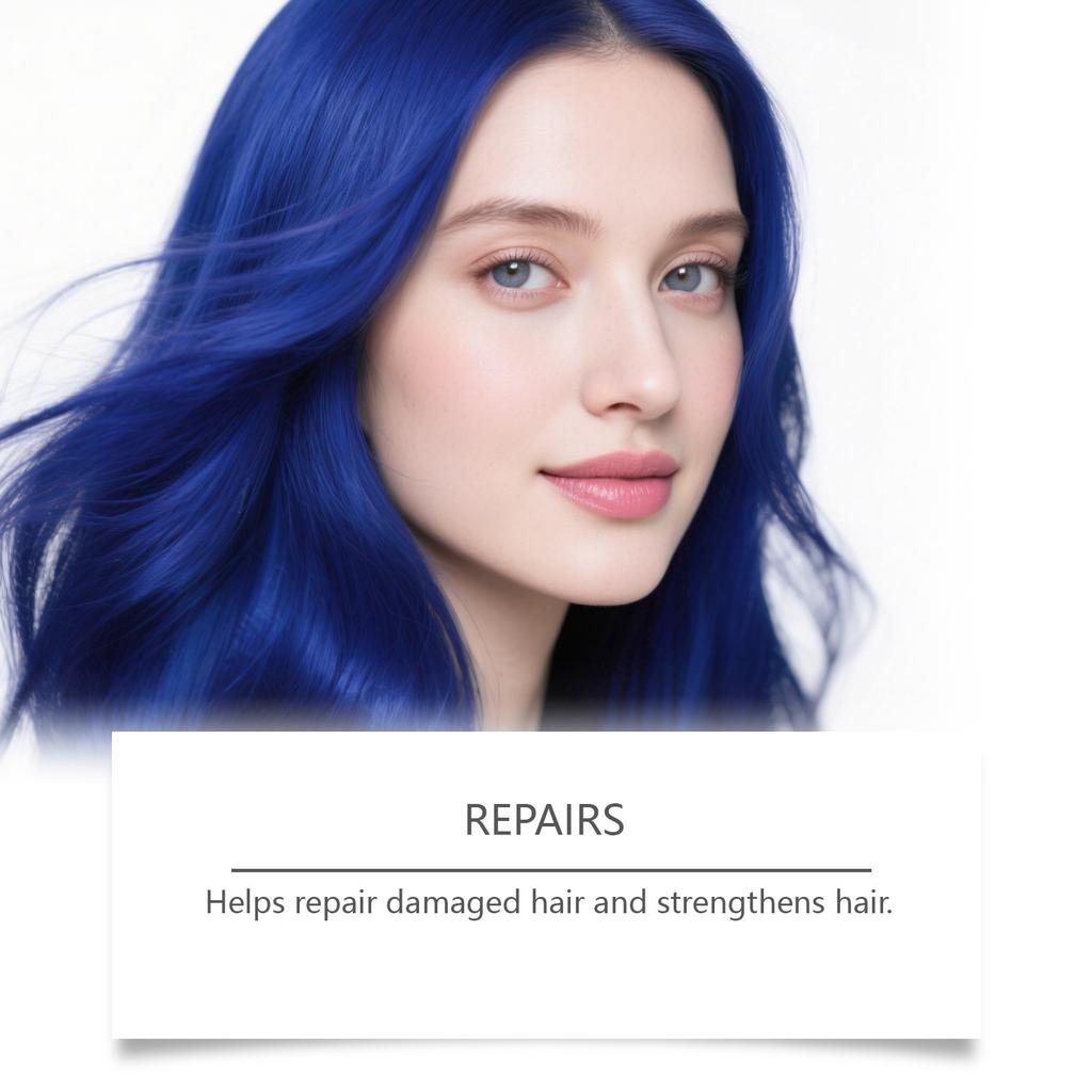 Haarmaske Feuchtigkeitsspender Glättend Frizz-Kontrolle Glänzendes Weiches Haarbehandlungsessenz weniger