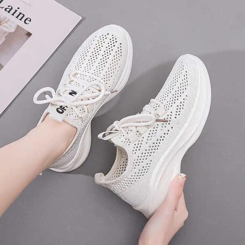 Fashion Massive Thick Sole Leopard Woman Skateboarding Skate Shoes For Ladies Sneakers Sport High-end Lux Of Famous Brands