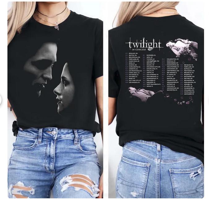 

Twilight Tour 2025 Shirt, Twilight in Concert T-shirt L