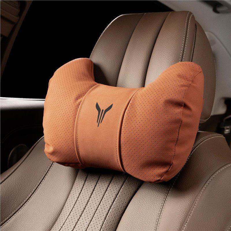 Lantu Dreamer Car Headrest Neck Pillow with Free Zhiyin Seat Cover