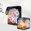 Custom Cover 500+ Capacity A4 Yu-Gi-Oh! Binder Premium PU Leather 9-Pocket Zippered Album TCG Organizer with Refillable Pages
