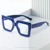 Oversized Anti-Blue Light Glasses Colorful Computer Eyewear Fashion Female Eyeglasses  for Women