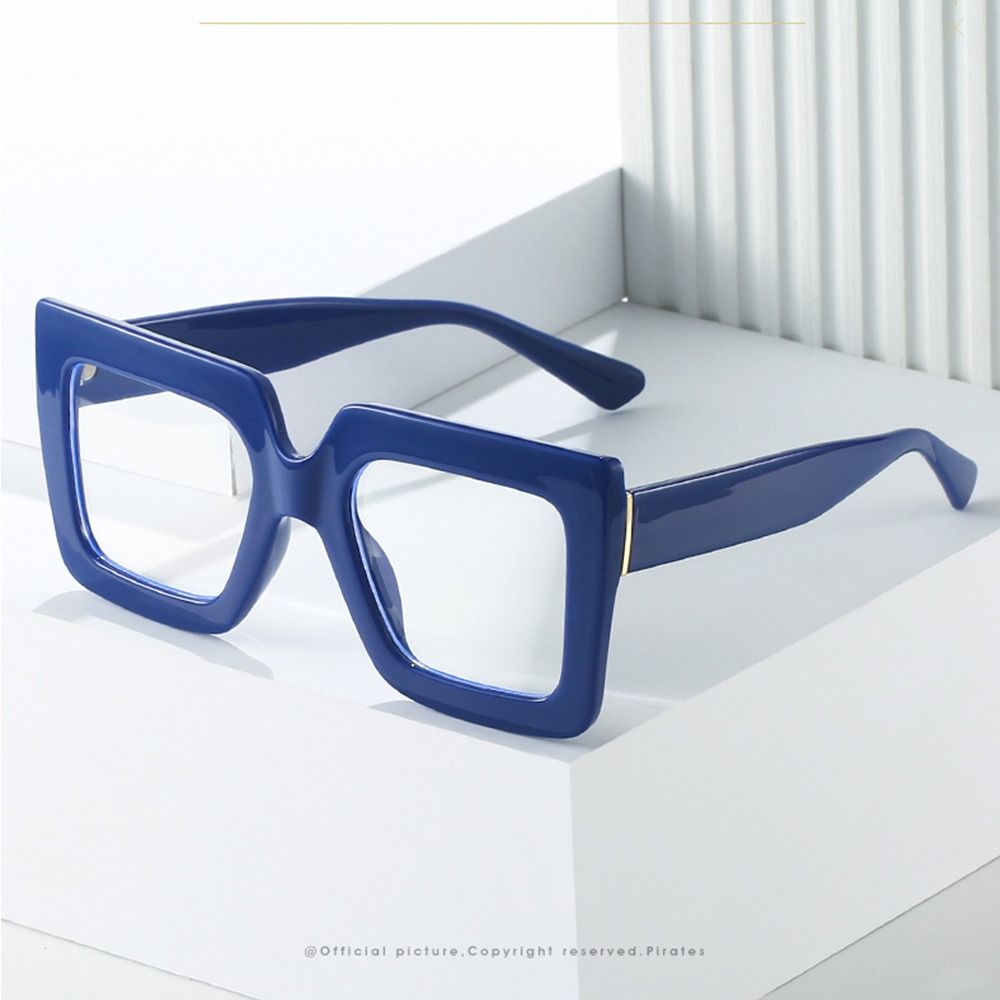 Oversized Anti-Blue Light Glasses Colorful Computer Eyewear Fashion Female Eyeglasses  for Women
