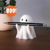 1pc Ghost Pen Holder-Cute Resin Desktop Organizer for Office & Home, Halloween Decor Creative Gift, Funny Stationery Stand