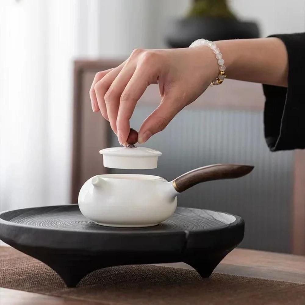 Haushaltskeramik Kung Fu Teekanne Seitengriff Kanne Longdan Kanne Xishi Kanne Bubble Teapot, Chinesische Teekanne