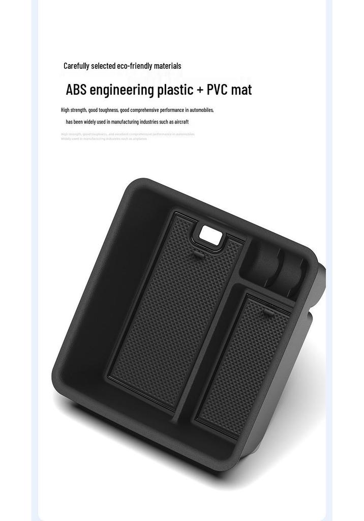 Compatible Armrest Box Storage for 2023-2026 Land Rover Range Rover Sport Central Console Accessories