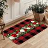 1Pcs Anti Fatigue Kitchen Rug  Merry Christmas BalloonWaterproof Non-Slip Thick Cushioned Kitchen Mat Heavy Duty Comfort Standing Mat for Kitchen