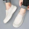 Casual Leather Men Shoes Versatile Formal Mens Loafers Moccasins Breathable Slip On Man Boat Shoes Leisure Walk Driving Footwear