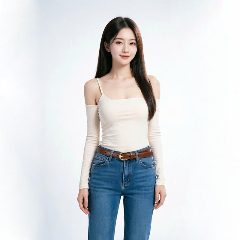 2026 Women’s Fashion Belt - Versatile Korean Style for Jeans and High-End Trendy Look 105cm